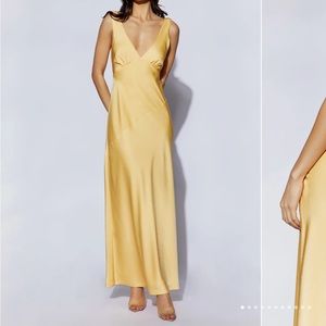 Nadia Meshki Yellow Dress